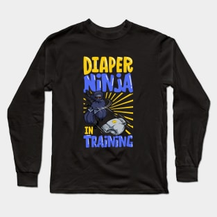 Diaper Ninja - diaper changer Long Sleeve T-Shirt